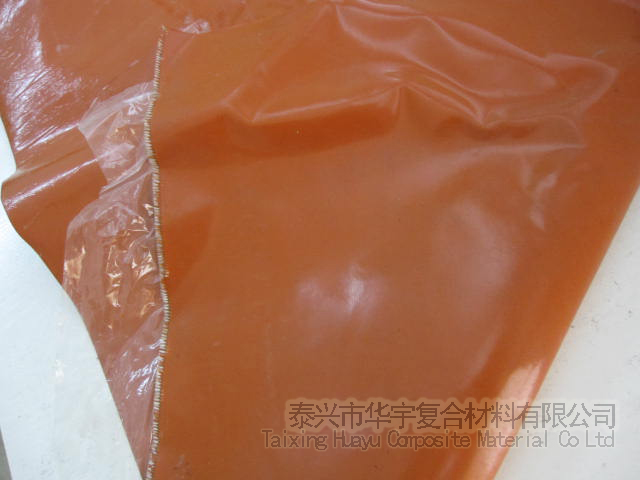 Silicone calendared fiberglass fabric